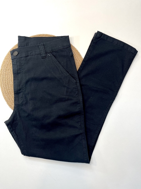 Calça Masculina Esporte Fino Alfaiataria com Bolso Embutido Stylo Preta Ref.1027 - comprar online