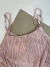 Regata Feminina Tecido Plissado Michele Collection Ref. MF8025 - loja online