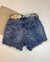 Shorts Jeans Com Cinto Lenço Via Atual Ref.3552 - Michele Modas