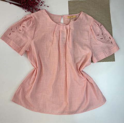 Blusa Feminina Plus Size Manga Curta Michele Modas Ref. M2233F - comprar online