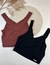 Cropped Feminino Canelado Cereja Rosa Ref.72874 - comprar online