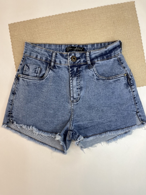 Short Jeans Feminino Via Atual Ref.3556 - comprar online