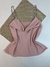 Blusa Lady com Alças de Strass Michele Collection Ref. BL515 - comprar online