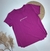 Blusa/Tshirt Feminina Manga Curta Frases- Michele Collection Ref. 35167 na internet