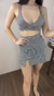 Conjunto Saia/Cropped Feminino Michele Collection Ref. MA379 - comprar online