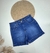 Short Jeans Azul Feminino Via Atual Ref. 3577