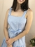 Vestido Longo Azul com Listras Michele Collection Ref. 58950 na internet