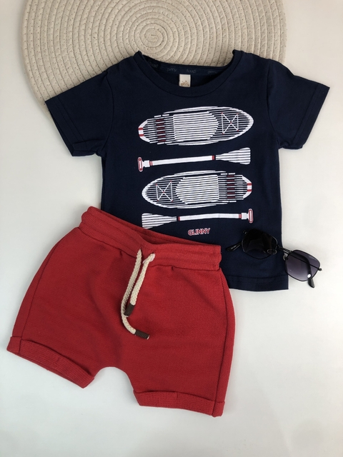 Conjunto de Bebe Menino Boca Grande Ref. 30256
