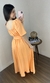 Vestido Longo Com Mangas Ref.V4012 na internet
