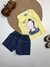Conjunto Bebe Menino Regata e Bermuda Sempre Kids Ref. 7319