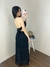 Vestido Longo com Fenda de Crochê Michele Collection Ref. v4022 na internet