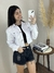 A Jaqueta Feminina Cropped Branca Slim Ref. 24156 na internet