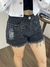 Short Jeans Feminino com Strass Nexo Jeans Ref. 649