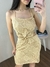 Vestido/Macaquinho Nude Maldivas Curto Crochê Michele Collection Ref.V4031 - comprar online