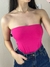 Tube Top Cropped tomara que caia Michele Collection Feminino Ad. Ref.CR2012 - comprar online