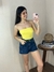 Tube Top Cropped tomara que caia Michele Collection Feminino Ad. Ref.CR2012 - loja online