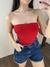Tube Top Cropped tomara que caia Michele Collection Feminino Ad. Ref.CR2012 - comprar online