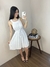 Vestido Plissado Curto Feminino Michele Collection Ref.V4013