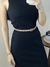 Vestido Midi em Cotton Canelado com Fenda- Cereja Rosa Ref.73263