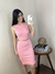Imagem do Vestido Curto Marilia Canelado com Fenda Michele Collection Ref.V4013