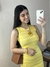 Vestido Curto Brenda Canelado com Fenda Michele Collection Ref.V4014 na internet
