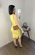 Vestido Curto Brenda Canelado com Fenda Michele Collection Ref.V4014 - loja online