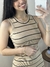 Vestido Curto Brenda Canelado com Fenda Michele Collection Ref.V4014 - Michele Modas