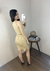 Vestido Curto Marilia Canelado com Fenda Michele Collection Ref.V4013 na internet