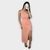 Vestido Feminino Longo com Fenda Michele Collection Ref. V4014 - Michele Modas