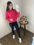 Blusa Feminino Emília Tricot Das Gurias Pink Ref. 23159 - comprar online