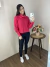 Blusa Feminino Emília Tricot Das Gurias Pink Ref. 23159 - Michele Modas