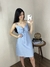 Vestido Luana Linho com elastano Ref.V4027 - Michele Modas