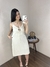 Vestido Luana Linho com elastano Ref.V4027