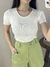 Blusa Aurora Manga Curta Modal Michele Collection Ref.T694 - loja online
