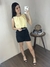 Blusa Lisa Mila com pregas Ref. Bl4021 - Michele Modas