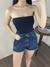 Tube Top Cropped tomara que caia Michele Collection Feminino Ad. Ref.CR2012