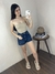 Imagem do Tube Top Cropped tomara que caia Michele Collection Feminino Ad. Ref.CR2012