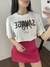 Blusa/T-shirt De Viscose Creponada Estampada Endless Ref.E15225