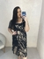 Vestido Midi Plus Size Evasê em Viscose - Cereja Rosa Ref. 85587