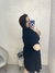 Vestido Curto Plus Size em Viscose Canelada - Cereja Rosa 85584 - loja online