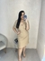 Vestido Curto Plus Size em Viscose Canelada - Cereja Rosa 85584 - comprar online