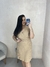 Imagem do Vestido Curto Plus Size em Viscose Canelada - Cereja Rosa 85584