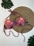 Biquíni com Bojo Rosa Estampado Mania d' Praia Ref. 21259 - comprar online