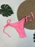 Calcinha de Biquini Rosa de Amarrar Hellen Carolina Ref. 302199 - Michele Modas