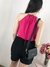 Blusa Feminia Manga Curta Michele Collection Ref. 020 na internet
