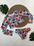 Imagem do Conjunto com proteção UV Camisa e calcinha Praia Infantil Menina Boca Grande Ref.43486