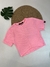 Blusa/Cropped Juvenil Manga Curta Jaslyn Ref.1879 - Michele Modas