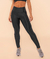 Legging Cirrê Essencial Preta Rala Bela 4539 - Brilho, Conforto e Performance para o Seu Dia a Dia