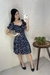Vestido Camponesa Curto Florido Michele Collection Ref.V4034 - loja online