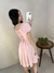 Vestido Camponesa Curto Florido Michele Collection Ref.V4034 - loja online